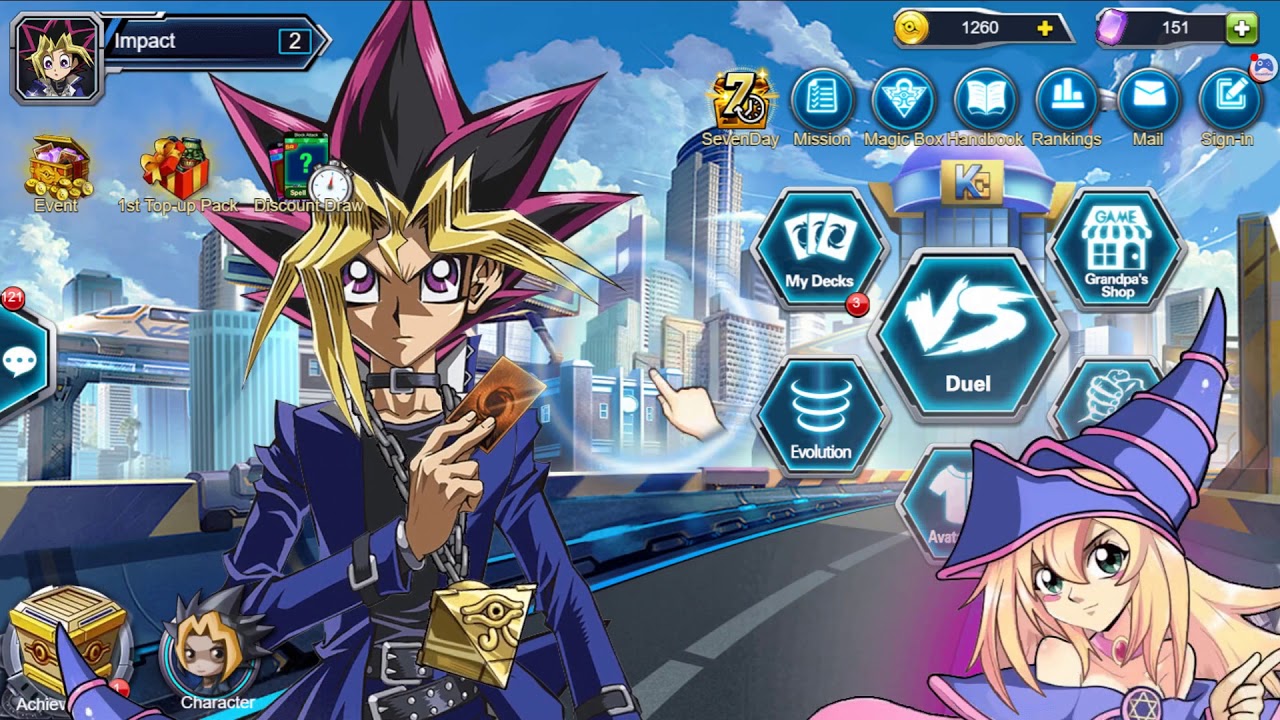 Yu gi oh duel monsters online game